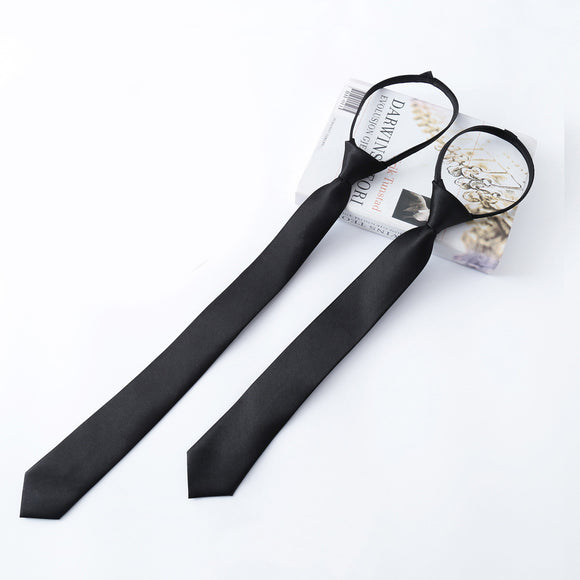 Corbata Elástica Lazy Zip para Hombre - Accesorio Formal Ejecutivo