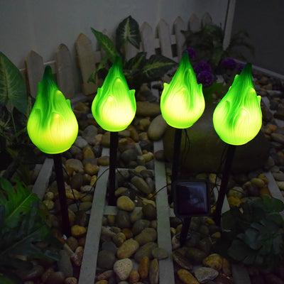 Lámpara Solar con Efecto Fuego para Jardín y Patio - Image 10