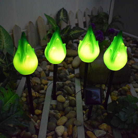 Lámpara Solar con Efecto Fuego para Jardín y Patio - Image 10