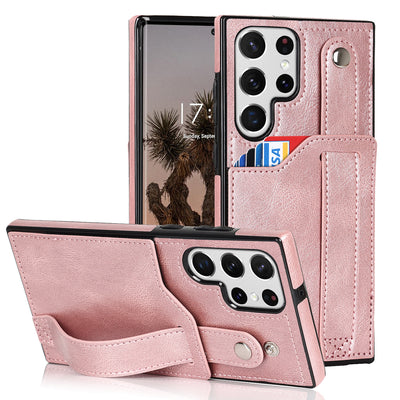 Funda Protectora de Cuero para Celular con Correa para Muñeca - Image 23