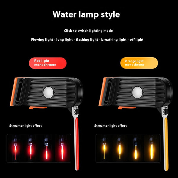 Luz Trasera de Bicicleta Flow con Carga USB