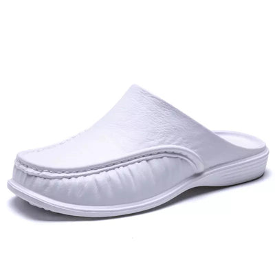 Sandalias de Cuero para Hombre Verano - Cómodas, Antideslizantes y Talla Grande - Image 7