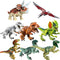 Bloques de Construcción Figuras Dinosaurios en Miniatura para Niños