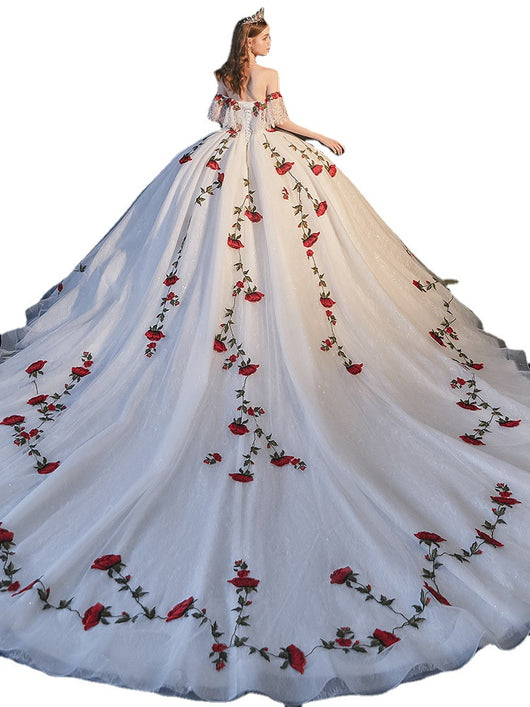 Vestido de Novia Estilo Mori con Sujetador Integrado - Diseño Romántico y Elegante - Image 5