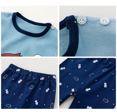 Conjunto de Ropa Interior Infantil Algodón Primavera Otoño - Image 43