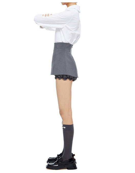 Pantalón Falda Ajustado de Verano para Mujer - Diseño A-Line Envolvente - Image 8