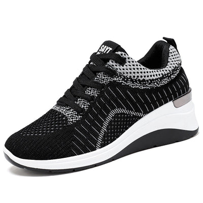 Tenis Deportivos para Mujer con Elevación Interna y Suela Gruesa Transpirable - Image 4