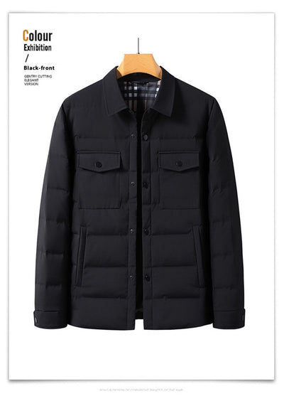 Chaqueta Polo con Plumón de Pato Blanco Premium - Abrigo Cálido y Elegante - Image 19