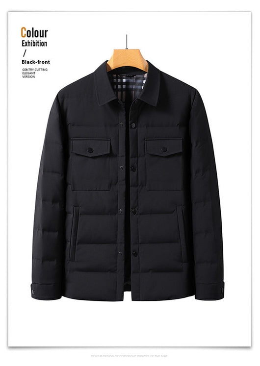 Chaqueta Polo con Plumón de Pato Blanco Premium - Abrigo Cálido y Elegante - Image 19