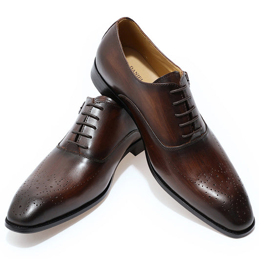 Zapatos Oxford de Cuero para Hombre - Estilo Ejecutivo - Image 3