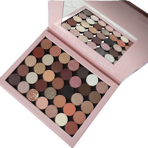 Paleta de Sombras Magnética con Acabado Mate y Brillo Resistente al Sudor