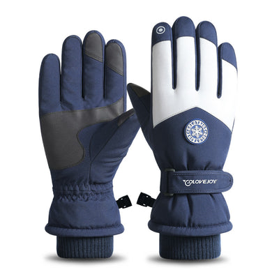 Guantes Térmicos Acolchados para Ciclismo con Relleno de Terciopelo y Algodón - Image 24