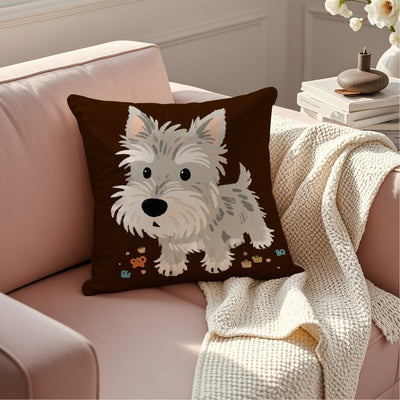 Funda de Almohada Schnauzer Adorable - Diseño Cartoon Perro - Image 23