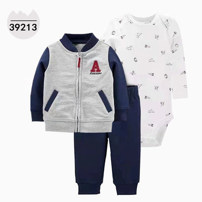 Conjunto Infantil 3 Piezas: Sudadera con Capucha, Manga Larga y Pantalón - Image 41