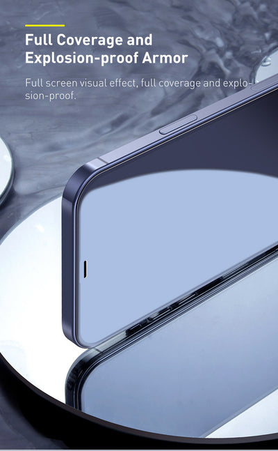Protector de Pantalla Curvo Anti Luz Azul 0.3mm para iPhone 5.4 Pulgadas - Pack de 2 - Image 11
