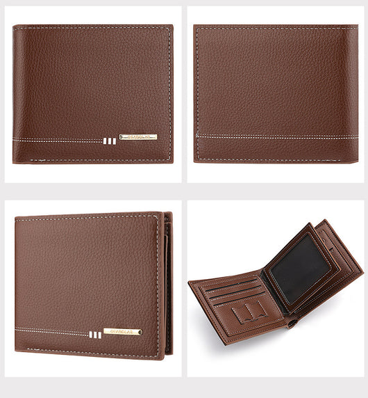 Billetera Retro para Hombre con Múltiples Compartimentos de Tarjetas - Image 16