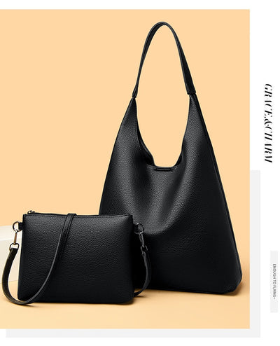 Bolso Retro de Cuero Suave con Gran Capacidad para Llevar al Hombro - Image 25
