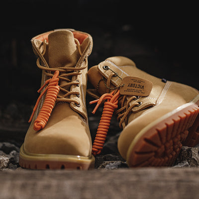 Botas Martin Altas Estilo Británico Rhubarb - Calzado de Trabajo Robusto para Hombre - Image 9