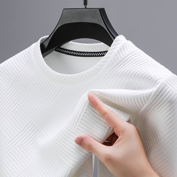 Polera Base Cuello Redondo Hombre - Primavera Otoño