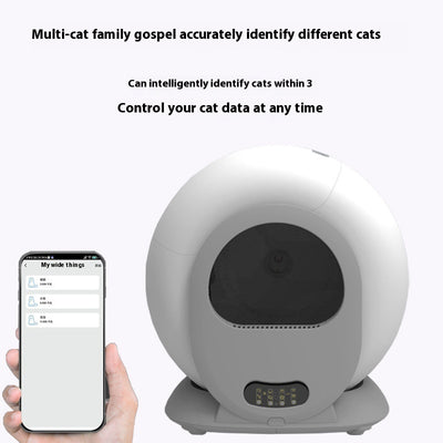 Arenero Inteligente Automático para Gatos con Desodorante