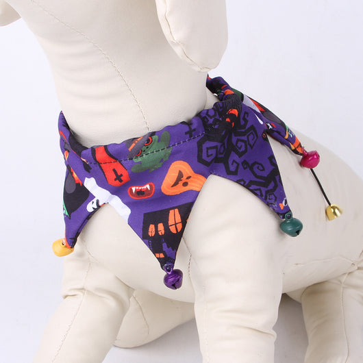 Conjunto de Gorro y Bufanda Gato Halloween - Image 17