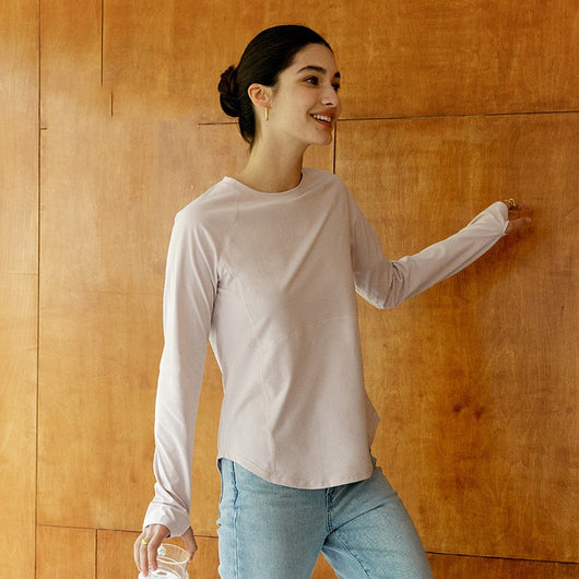 Camiseta Suelta Clásica para Mujer - Cuello Redondo Versátil - Image 13