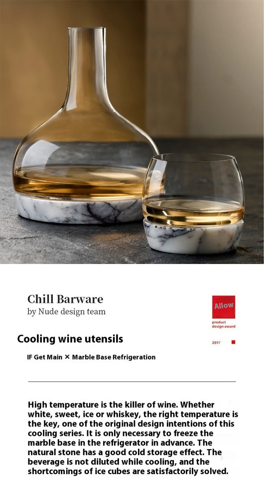 Set Completo de Vino Tinto con Decantador de Cristal y Enfriador - Image 13
