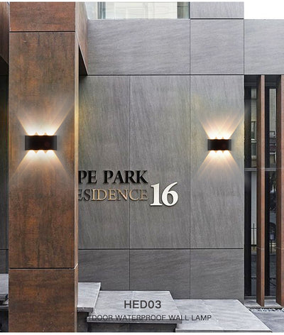 Lámpara LED Exterior Doble Cabezal Ultra Brillante Impermeable - Image 22