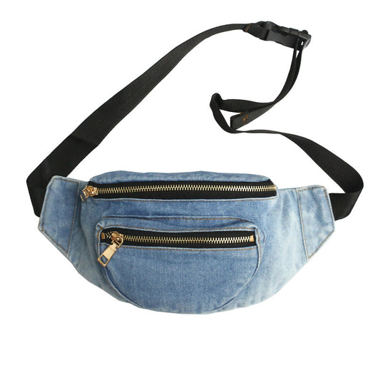 Bolsa de Pecho Denim Estilo Harajuku Japonés y Coreano - Image 7