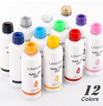 Pegamento de Uñas Artísticas con Fotocurado y Spray Pintura - Image 13