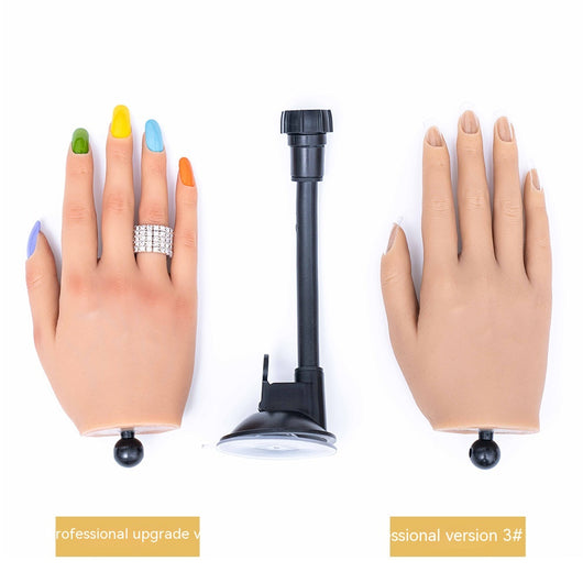 Mano de Práctica de Silicona para Manicura - Modelo Profesional - Image 13