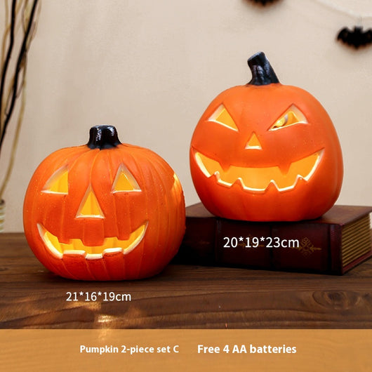 Linterna Decorativa de Calabaza Halloween para Escritorio - Image 14