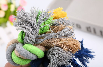 Juguete para Perros Resistente a Mordidas - Cuerda de Algodón para Cachorros - Image 16