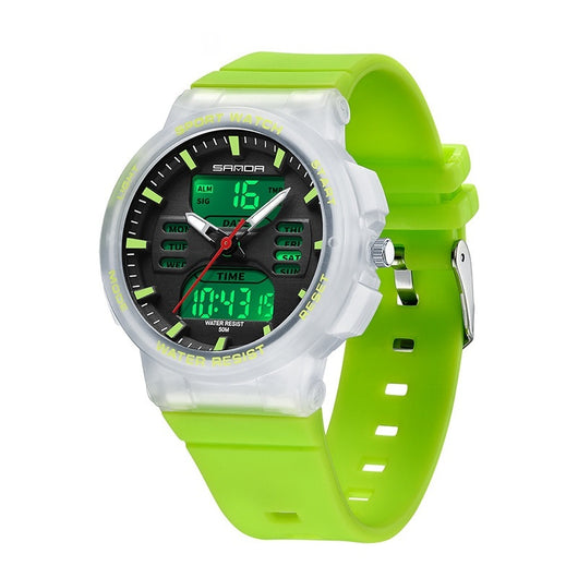 Reloj Deportivo Dual Display Luminoso Resistente al Agua - Image 9