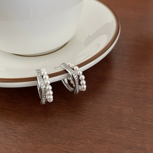 Aretes de Perla Circón - Pendientes Elegantes Diarios de Alta Calidad - Image 7
