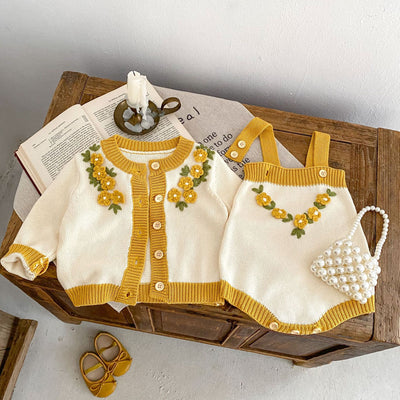 Abrigo Tejido en Crochet 3D para Niñas - Image 19