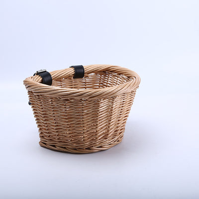 Canasta de Mimbre Ovalada para Bicicleta Infantil - Image 6