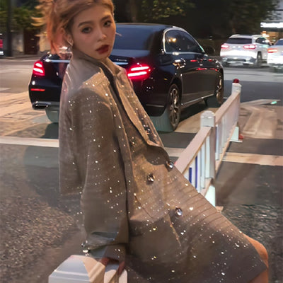Blazer Brillante de Celebridad para Mujer