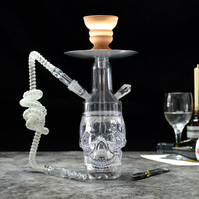 Cachimba Acrílica Árabe con Calavera Iluminada - Image 2