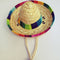 Sombrero de Paja Tejido para Mascotas - Gorro Mexicano para Perros y Gatos