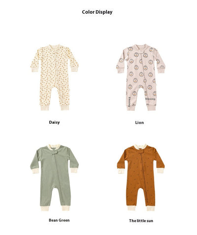 Enterizo de Algodón para Bebé Primavera - Manga Larga Estampado Niño y Niña - Image 10