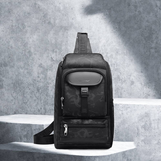 Bolsa Táctica Impermeable para Hombre - Bandolera Cruzada
