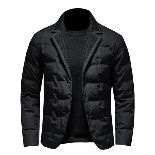 Chaqueta Acolchada de Plumón para Hombre - Abrigo Térmico Premium - Image 5