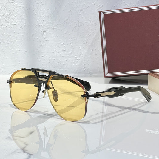 Gafas de Sol Piloto Metal Lujo Ligero - Protección UV Estilo INS - Image 2
