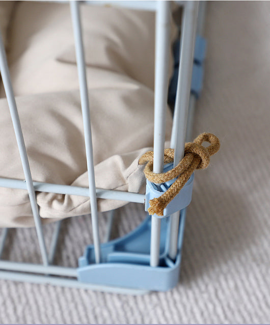 Cama Térmica para Perros y Gatos - Nido Acogedor para Jaula con Plataforma Elevada - Image 7