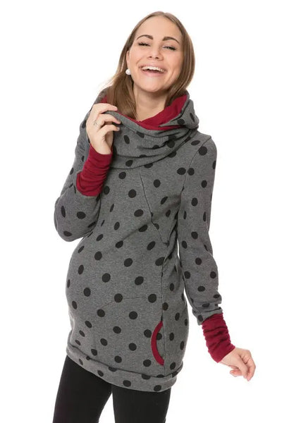 Sudadera con Capucha para Lactancia Materna - Manga Larga Mujer - Image 27