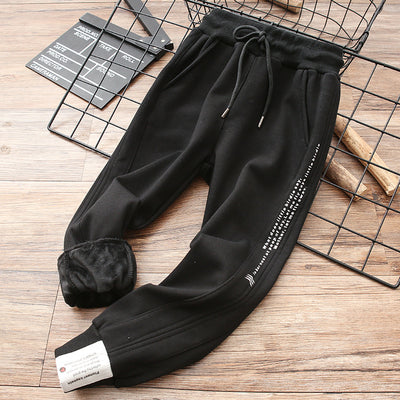 Pantalones de Buzo Deportivos Niños - Algodón Polar para Otoño e Invierno - Image 10