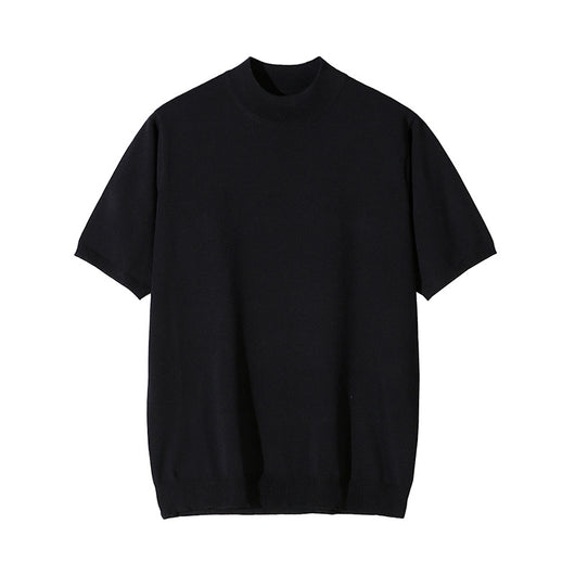 Polera de Cuello Alto Medio Tejida - Image 5