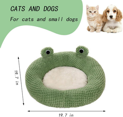 Cama para Gatos en Forma de Rana - Cueva Cómoda para Mascotas Pequeñas - Image 10