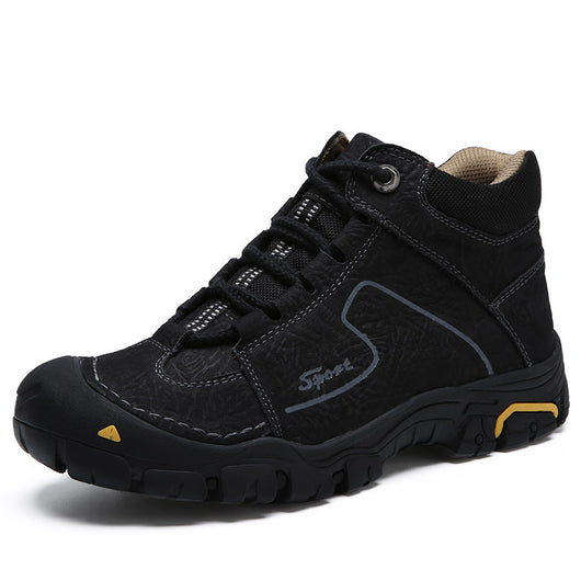 Zapatos de Invierno Cálidos para Hombre Talla Grande con Forro de Terciopelo